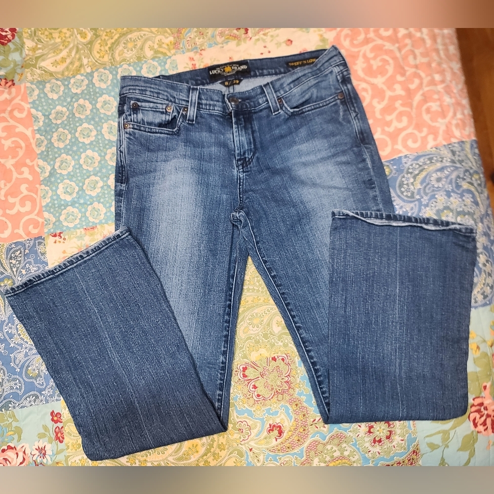 Womens Lucky Brand Jeans, Size 8